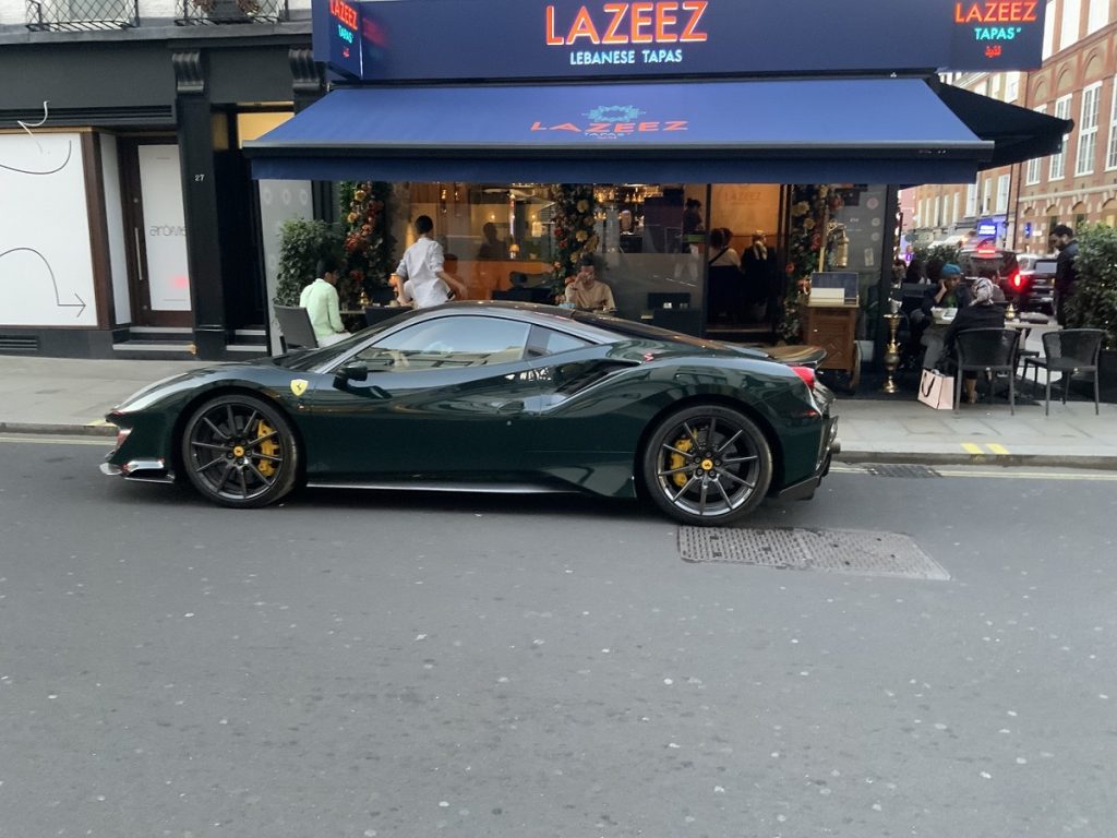 Ferrari at Lazeez