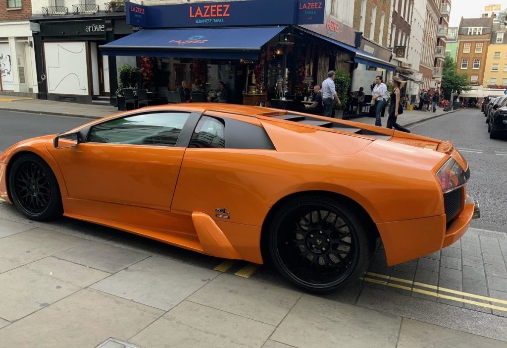Orange Lamborghini - Duke Street
